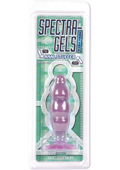 Spectragels Anal Toys - Anal Plug Stuffer Tool - Purple