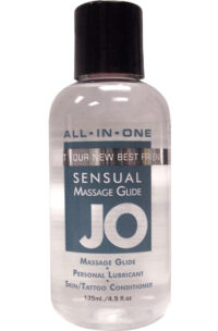 JO All-In-One Silicone Massage Glide Fragrance Free 4oz