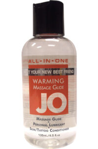 JO All-In-One Silicone Warming Massage Glide 4oz