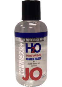 JO H2O Water Based Warming Lubricant 4oz