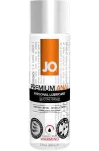 JO Premium Anal Silicone Warming Lubricant 2oz