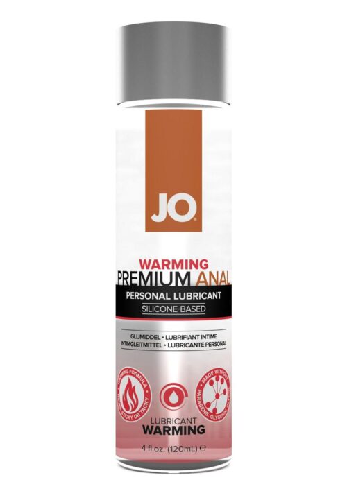 JO Premium Anal Silicone Warming Lubricant 4oz