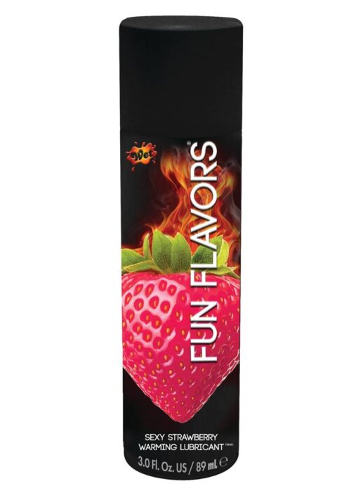 Wet Fun Flavors Sexy Strawberry Warming Lube 3 Ounces