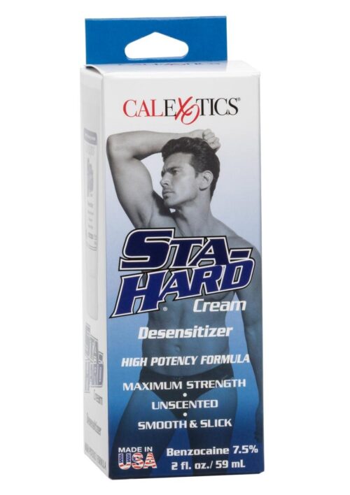 Sta-Hard Cream Male Genital Desensitizer 2oz (Boxed)