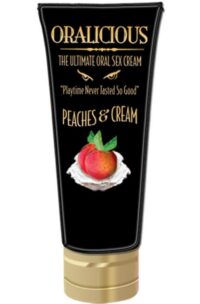 Oralicious Ultimate Oral Sex Cream 2oz - Peaches and Cream