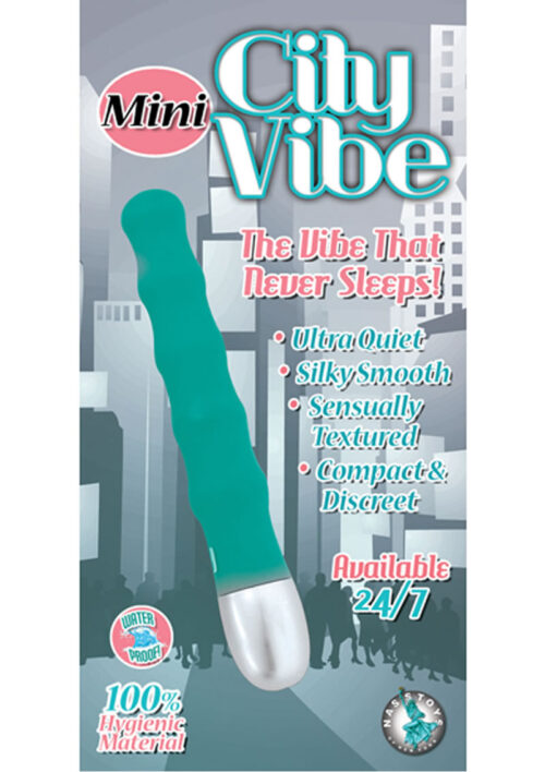 Mini City Vibe Vibrator - Turquoise