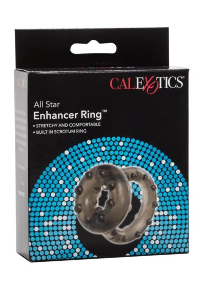 All Star Enhancer Ring Cock Ring - Smoke