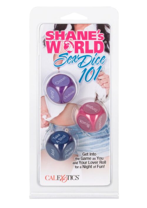 Shane`s World Sex Dice 101 - Multi-Colored