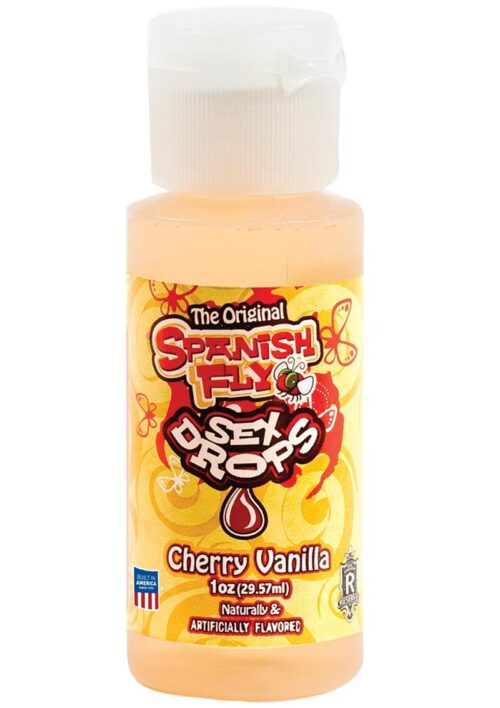 Spanish Fly The Original Sex Drops Cherry Vanilla 1oz