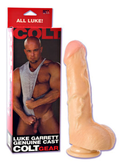 COLT Luke Garrets Genuine Cock Dildo- Vanilla