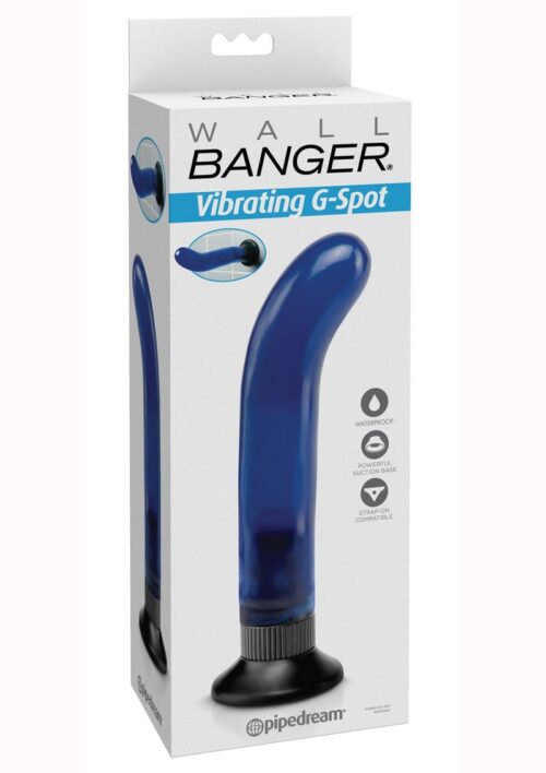 Wall Bangers Vibrating G-Spot Stimulator - Blue