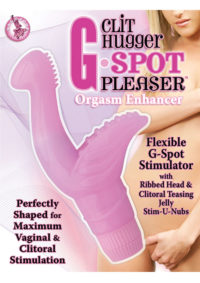 Clit Hugger G-Spot Pleaser Vibrator - Pink
