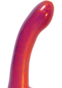 Sportsheets Flare Silicone Flared Base Dildo - Red