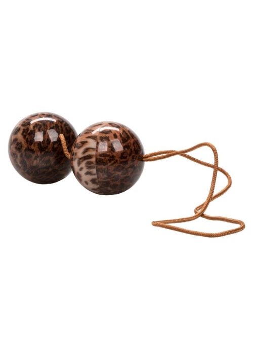 The Leopard Duotone Kegel Balls - Animal Print