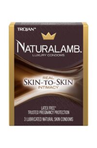 Trojan Naturalamb Luxury Condoms Lubricated 3 Pack