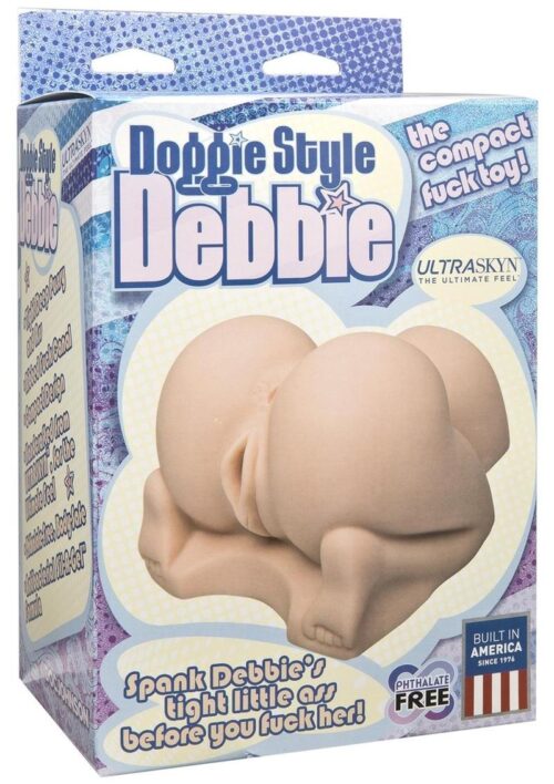 Debbie and Sally Doggie Style Debbie Ultraskyn Masturbator - Pussy - Vanilla