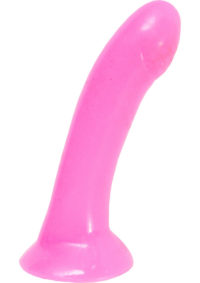 Sedeux Femme Rubber Dildo 6.5in - Pink