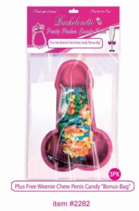 Pecker Party Candy Dish with Candy (3 per pack)