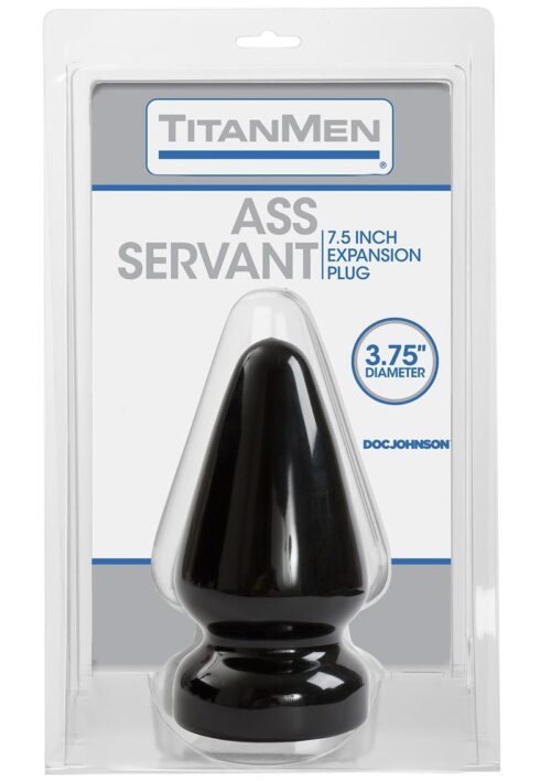 TitanMen Ass Servant Expansion Anal Plug - Black