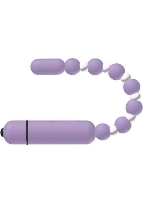 Mega Booty Beads Anal Toy Waterproof Vibrating 12 Inch12 Inch Lavender