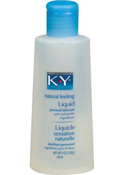 KY Natural Feeling Liquid Personal Lubricant 5oz