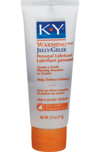 KY Jelly Warming Water Based Lubricant 2.5oz