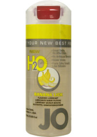 JO H2O Water Based Flavored Lubricant Banana Lick 4oz