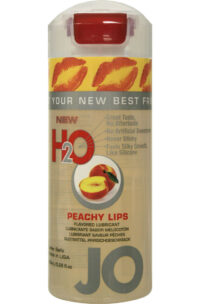 JO H2O Water Based Flavored Lubricant Peachy Lips 4oz