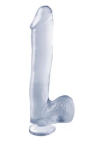 Basix Dong Suction Cup 10in - Clear