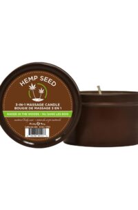 Earthly Body Hemp Seed 3 In 1 Massage Candle - Naked In The Woods 6oz