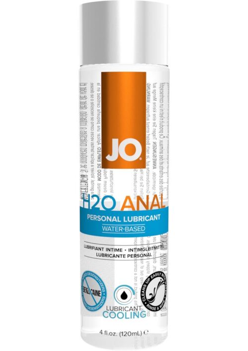 JO H2O Anal Water Based Cooling Lubricant 4oz