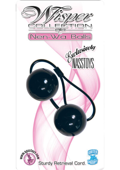 Wisper Collection Nen Wa Kegel Balls - Black