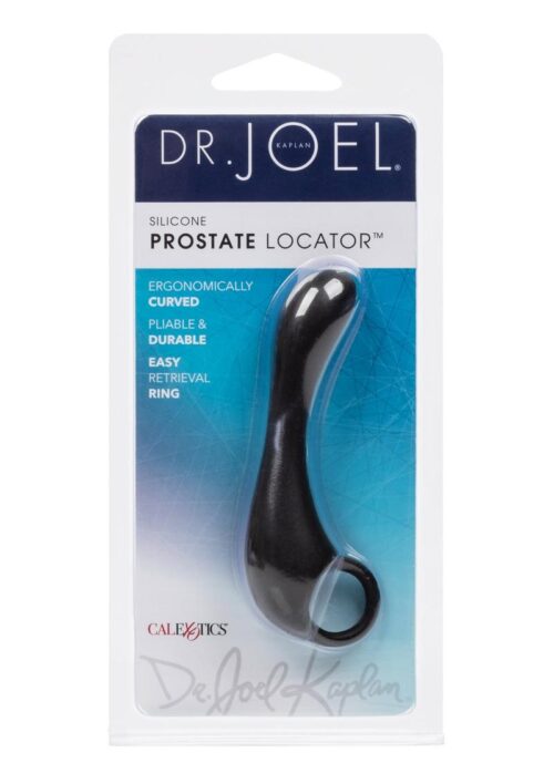 Dr. Joel Kaplan Silicone Prostate Locator Prostate Stimulator - Black