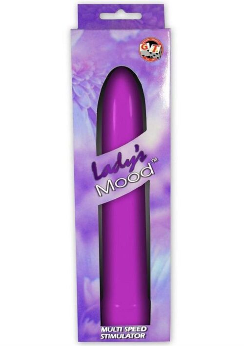 Lady`s Mood Plastic Vibrator - Lavender