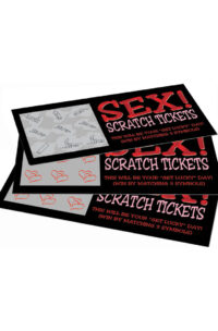 Sex! Scratch Tickets 8 Per Pack
