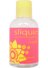 Sliquid Naturals Swirl Water Based Lubricant Pink Lemonade 4.2oz