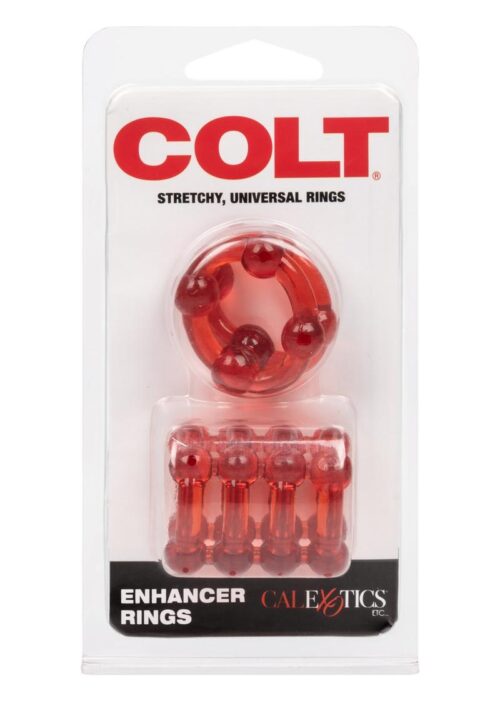 COLT Enhancer Rings Cock Rings - Red