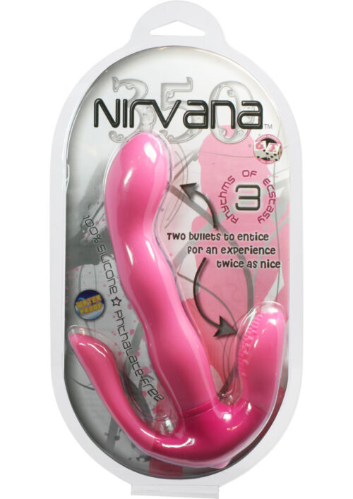 Nirvana 350 Silicone Vibrator - Pink