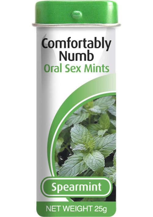 Comfortably Numb Oral Sex Mints Spearmint