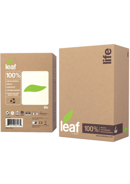 Life By Leaf 100 Percent Natural Pleasure 4.1 Inch Green