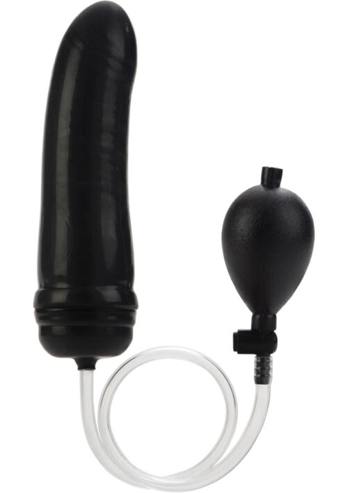 COLT Hefty Probe Inflatable Butt Plug - Black