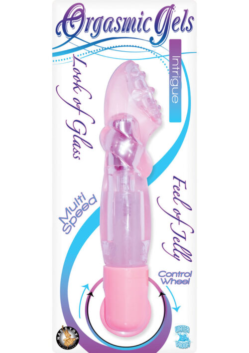 Orgasmic Gels Intrigue Vibrator - Pink