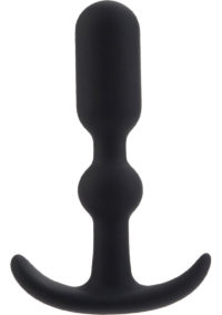 Booty Call Booty Teaser Silicone Butt Plug - Black