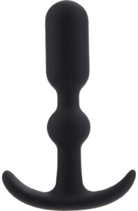 Booty Call Booty Teaser Silicone Butt Plug - Black