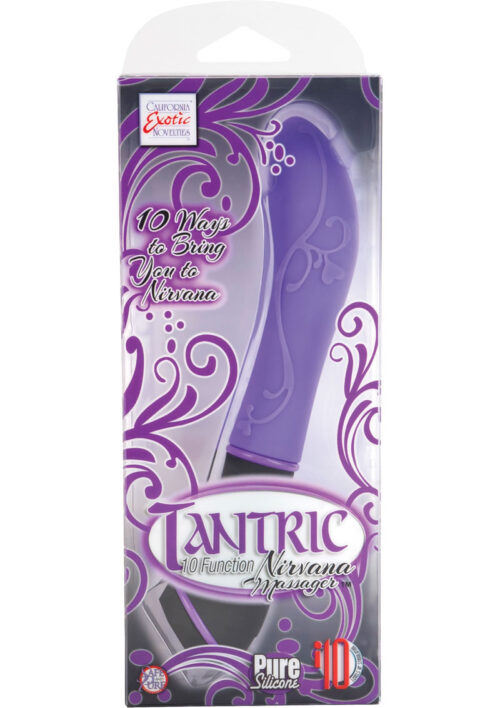Tantric 10 Function Nirvana Massager Silicone Purple