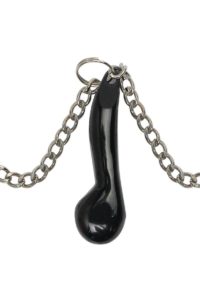 Fetish Fantasy Series Heavyweight Nipple Clamps - Silver and Black