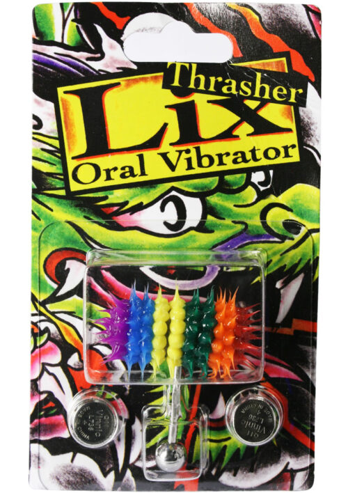 Lix Oral Vibrator Rainbow Anodized