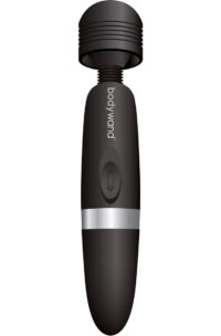 Bodywand Rechargeable Silicone Wand Massager Large - Black