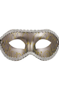 Sex and Mischief Masquerade Mask - Gray