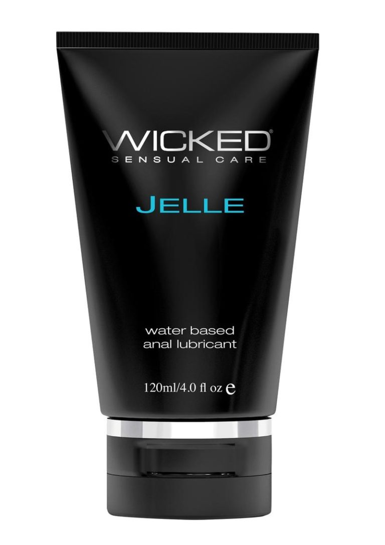 Wicked Jelle Water Based Anal Lubricant 4oz